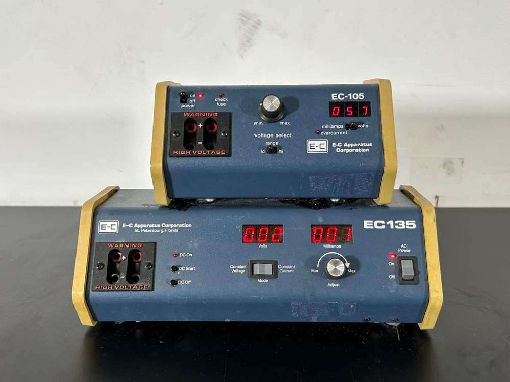 Image of E-C Apparatus EC-105 & 135 Electrophoresis Power Supplies